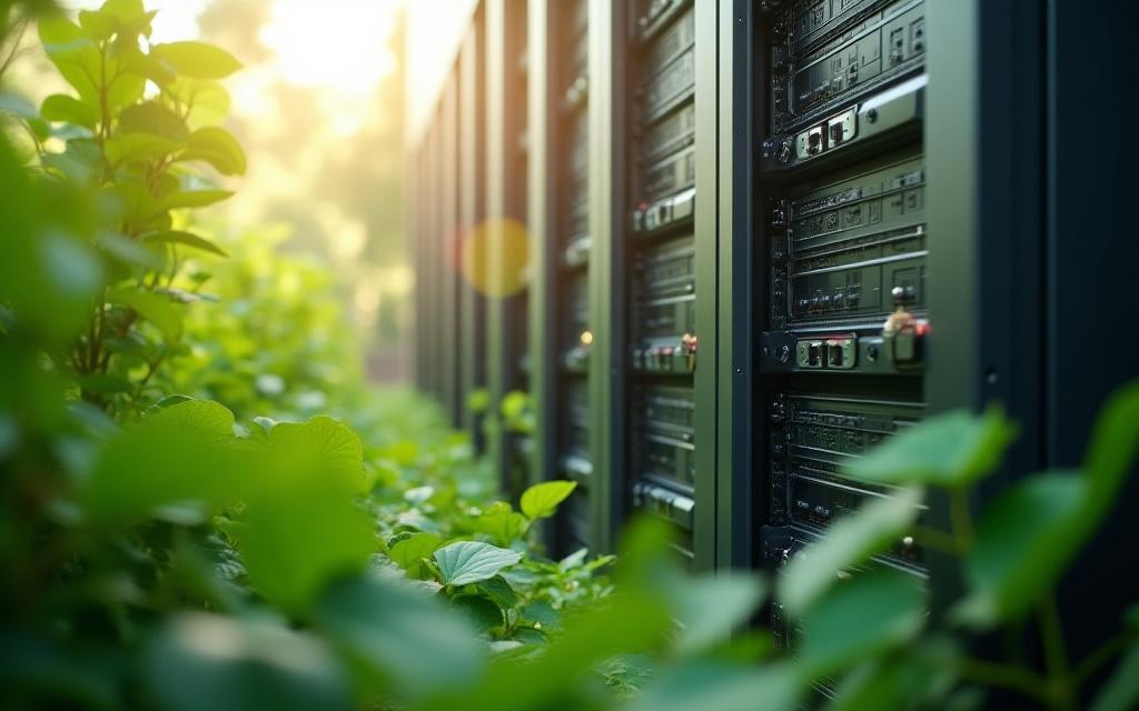 Groene hosting servers